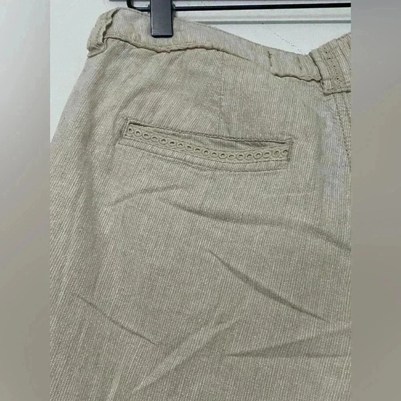 Pilcro and the Letterpress Anthropologie Pant Tan Size 4 - Picture 5 of 5